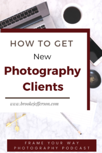 Are you struggling to book photography clients? I want to provide you with 3 ways you can encourage photography bookings in your business.