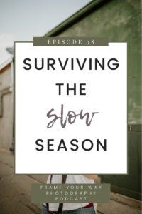 What in the world are we supposed to be doing in our slow season? This blog will cover what you should be doing in your slow season as a photographer.