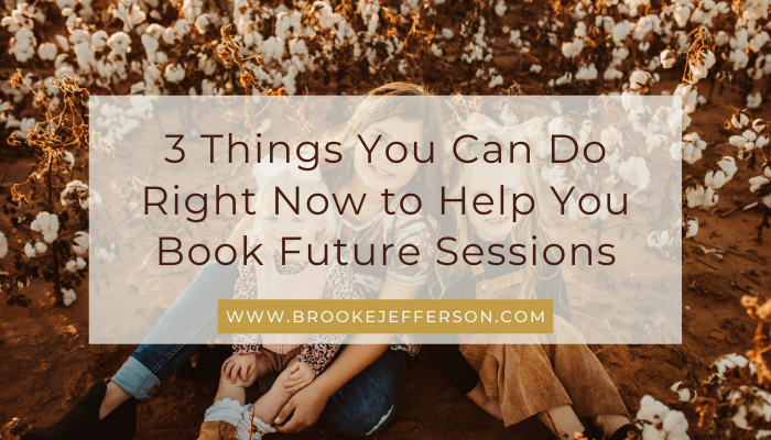 book future sessions